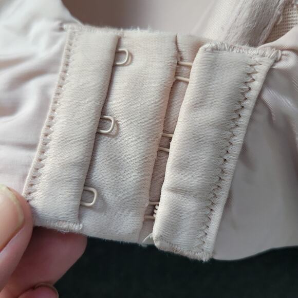 Torrid Curve Full Coverage Bra 40C Tan Underwire Padded Back Closure - Picture 5 of 7